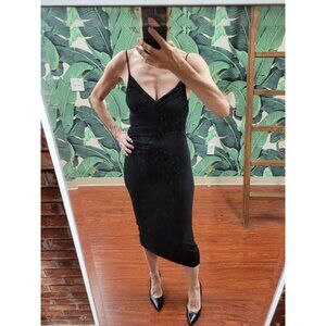 Diane Von Furstenberg Slip Dress in Black